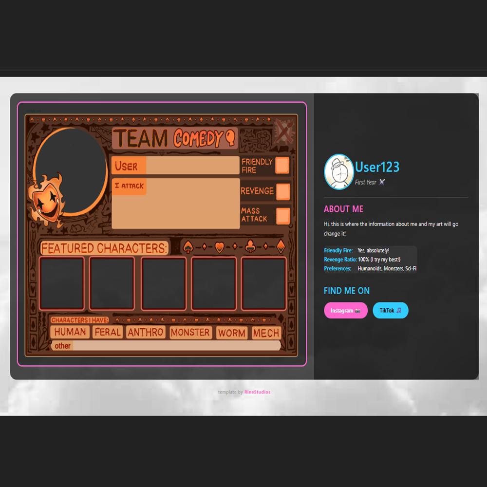 Template 3 Preview